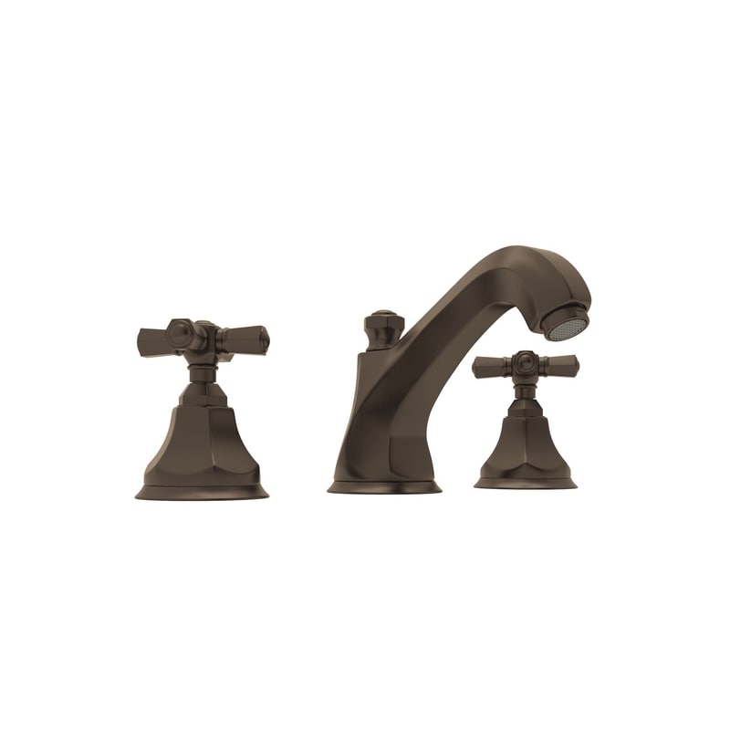 UPC 824438241619 product image for Rohl A1908XMTCB-2 Tuscan Brass Palladian Palladian Low Lead Widespread | upcitemdb.com