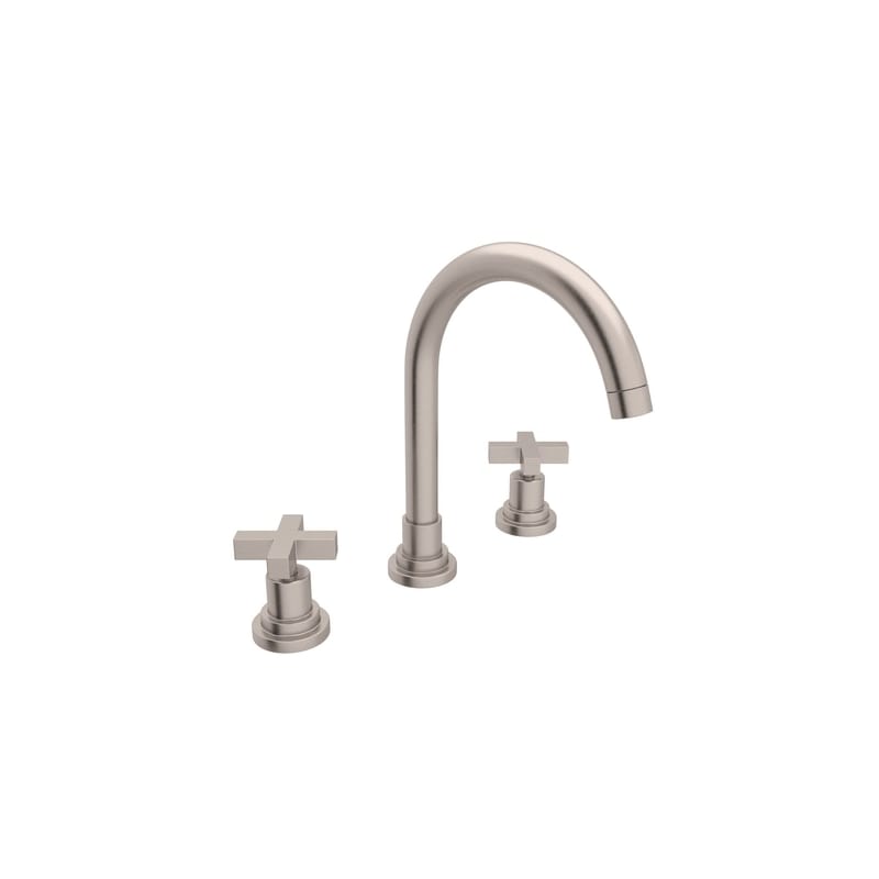 UPC 824438217454 product image for Rohl A2208XMSTN-2 Satin Nickel Lombardia Lombardia Low Lead Widespread | upcitemdb.com