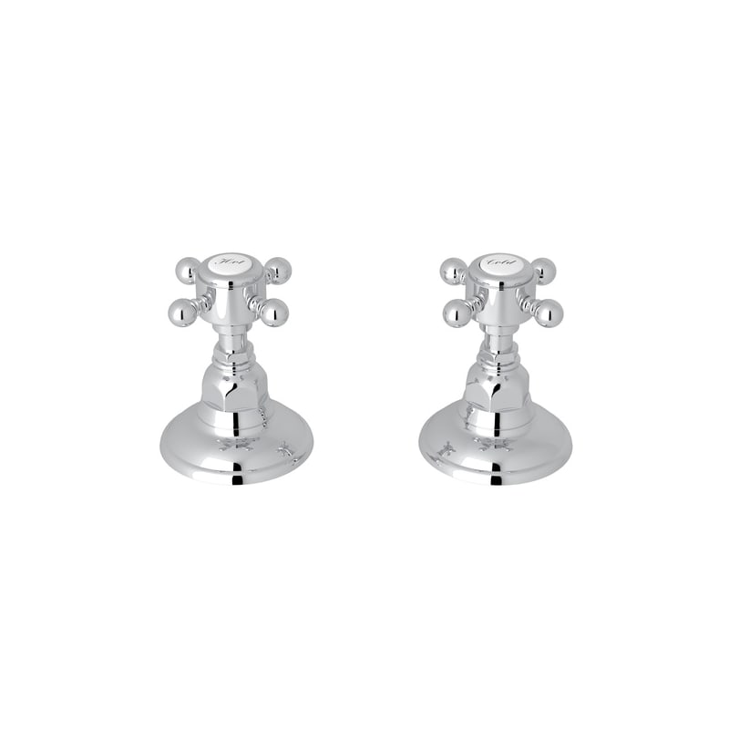 UPC 824438137998 product image for Rohl A7422XMAPC Polished Chrome Country Bath Country Bath Pair of 3/4