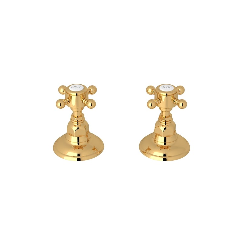 UPC 824438138032 product image for Rohl A7422XMIB Inca Brass Country Bath Country Bath Pair of 3/4