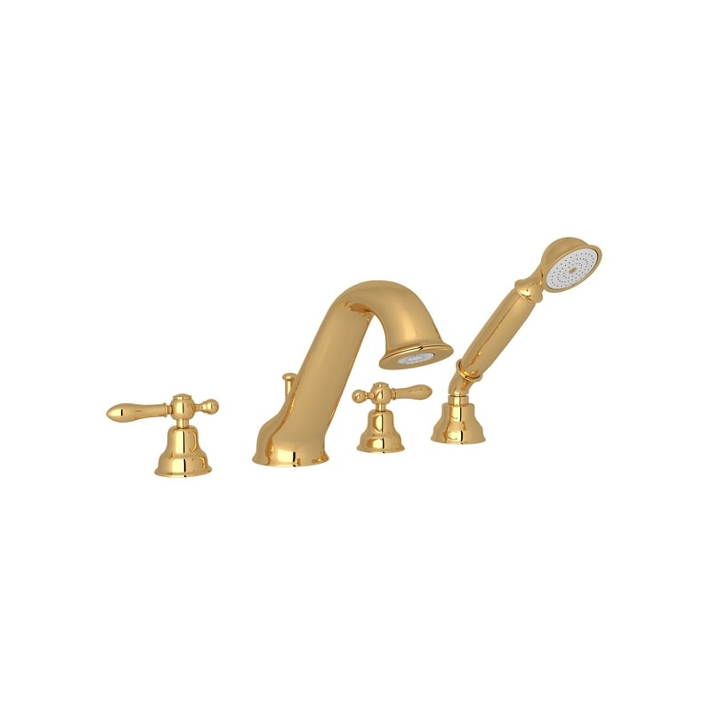 UPC 824438188105 product image for Rohl AC26LM-IB Inca Brass Cisal Cisal Roman Tub Faucet with Single | upcitemdb.com