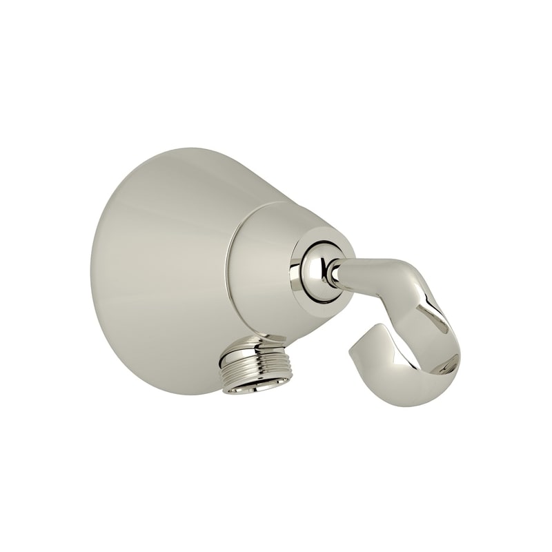 Handshower Holder Outlet In Polished Nickel With 1/2 M Outlet And 1/2 F Inlet