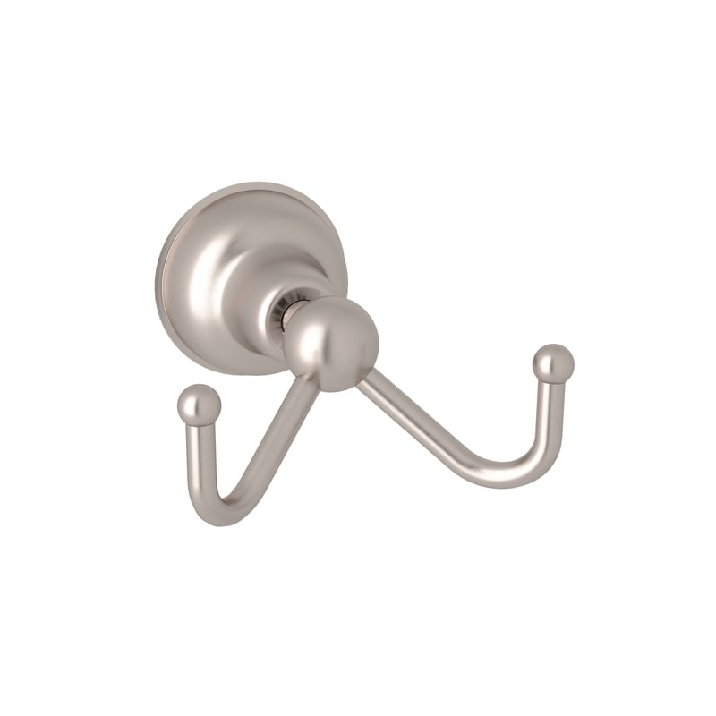 UPC 824438056749 product image for Rohl CIS7DSTN Satin Nickel Cisal Cisal Double Hook Robe Hook | upcitemdb.com