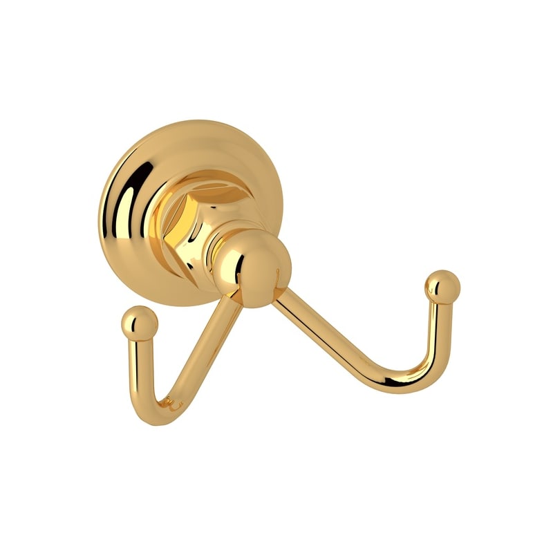 UPC 824438182790 product image for Rohl ROT7DIB Inca Brass Country Bath Country Bath Double Hook Robe | upcitemdb.com