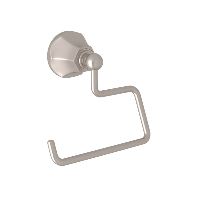 UPC 824438265202 product image for Rohl WE8STN Satin Nickel Wellsford Wellsford Single Post Toilet Paper | upcitemdb.com