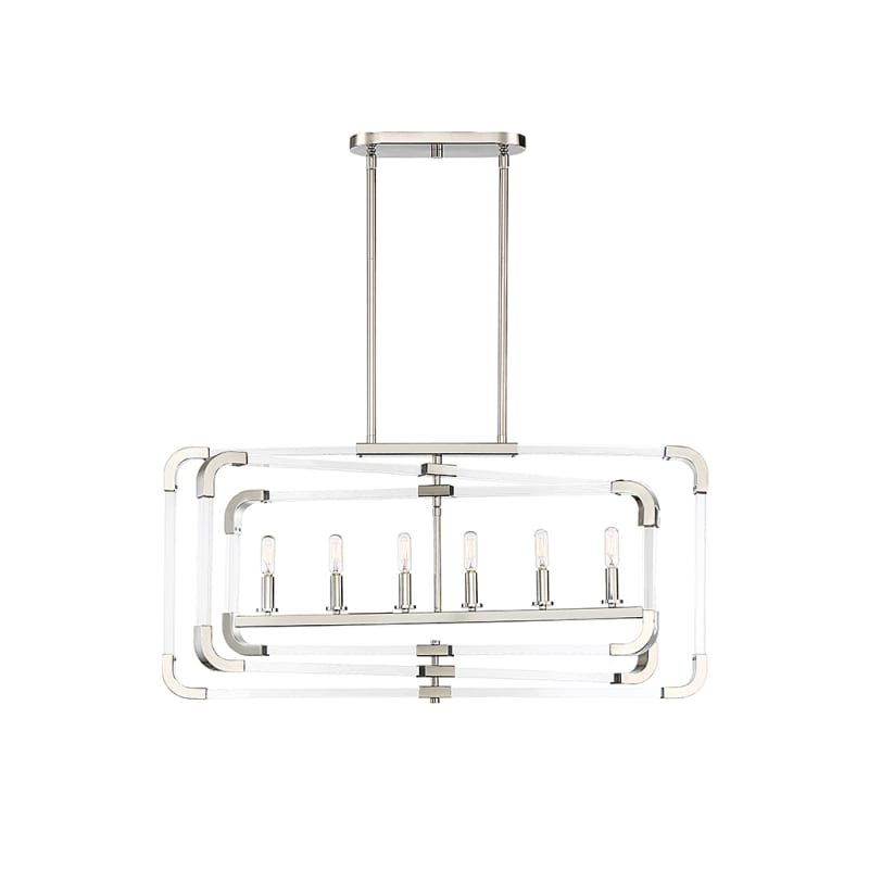 Savoy House Rotterdam 1-1663-6 Kitchen Island Light