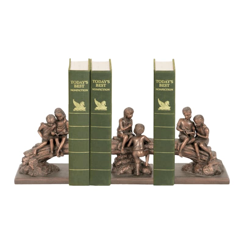 UPC 843558000555 product image for Sterling Industries 91-4072 Tree  Set of 3 Secret Tree Bookends | upcitemdb.com