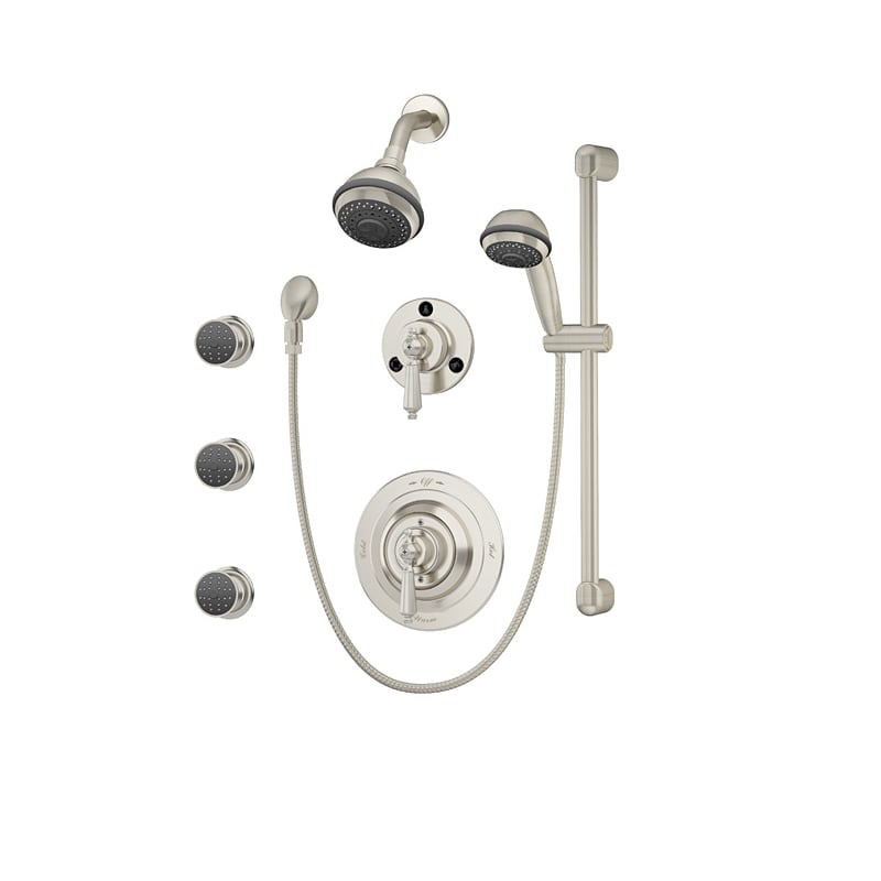 Symmons 1 7460 X Water Dance Shower Trim Package With Multi