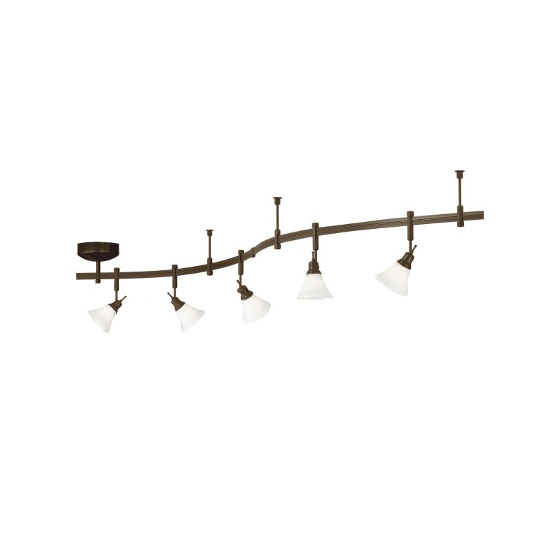 UPC 756460344153 product image for Tiella 800RAL5CWZ Antique Bronze  Tiella 5 Light Casual Rail Kit with | upcitemdb.com