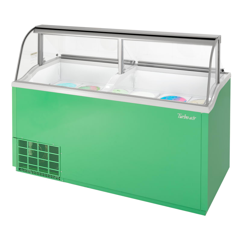 Turbo Air Tidc 70 Inch Wide 20 Tub Ice Cream Dipping Cabinet Turbo Air Tidc 70 Inch Wide 20 Tub