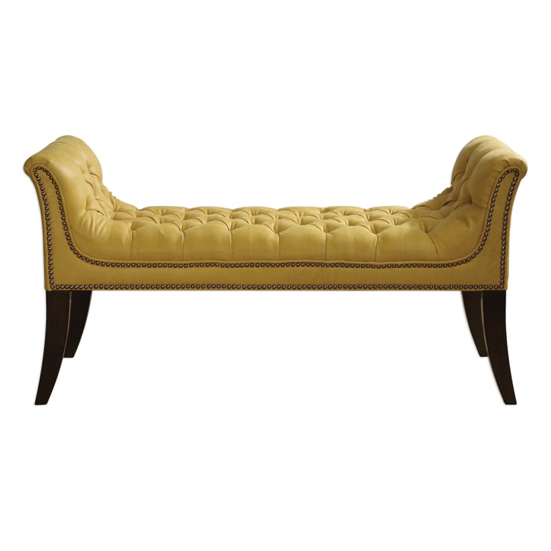 UPC 792977234129 product image for Uttermost 23412 Henning 50 Inch Wide Wood Bench with Fabric Upholstery by Matthe | upcitemdb.com
