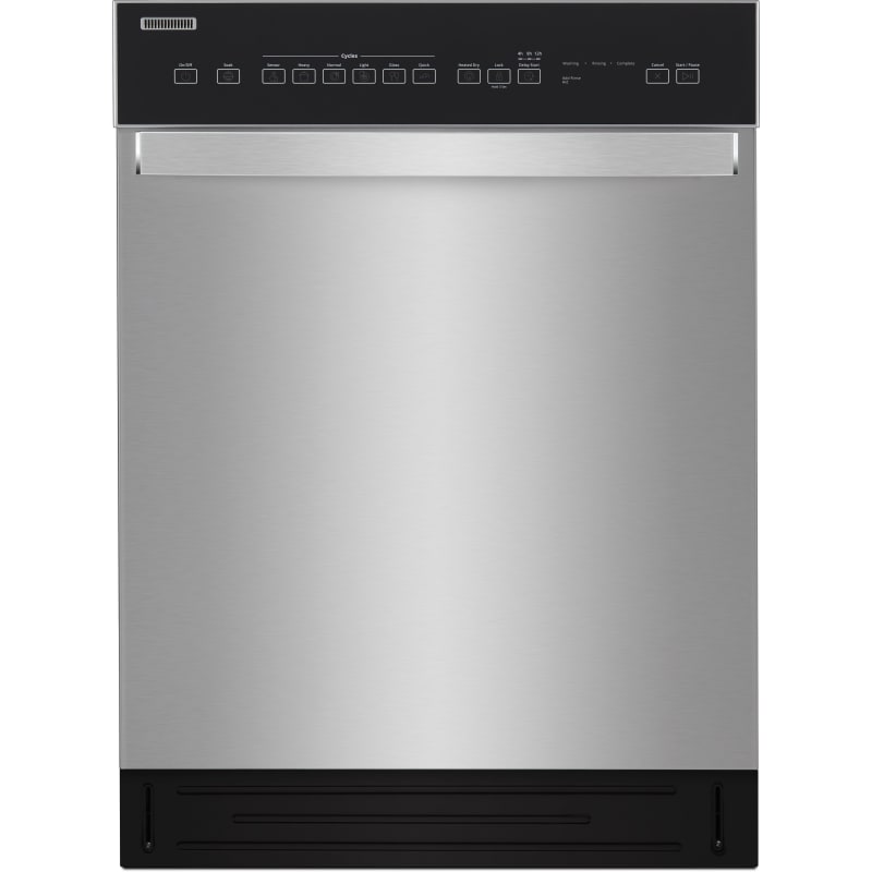 Whirlpool WDF550SAHS 24 Inch Wide 12 Place Setting Energy Star Rated Built-In Fully Integrated Dishwasher Stainless Steel 