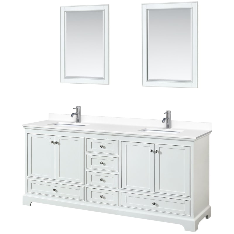 Must Have Wyndham Collection Wcs202080d Vca M24 Deborah 80 Free Standing Double Basin Vanity Set With Cultured Marble Top And Framed Mirror White From Accuweather - Deborah Over Toilet Wall Cabinet By Wyndham Collection White Must Have Wyndham Collection Wcs202080d Vca M24 Deborah 80 Free Standing Double Basin Vanity Set With Cultured Marble Top And Framed Mirror White From Accuweather - Deborah Over Toilet Wall Cabinet By Wyndham Collection White