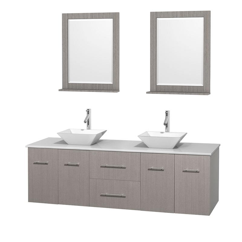 UPC 799559215057 product image for Wyndham Collection WCVW00972DGOWSD2WM24 Pyra White Porcelain Sink | upcitemdb.com