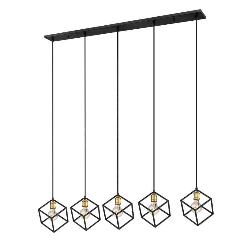 Z Lite 478 5l Vertical 5 Light 10 Wide Linear Pendant Bronze Olde Brass Indoor Lighting Pendants Sportspyder