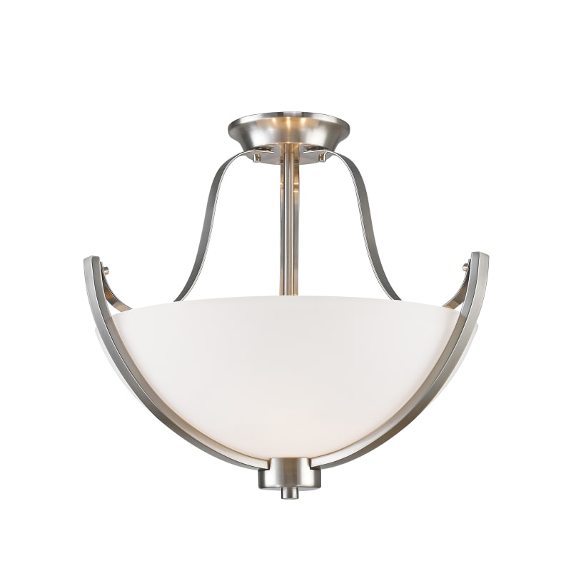 3 Light Semi Flush Mount 7000SF-BN