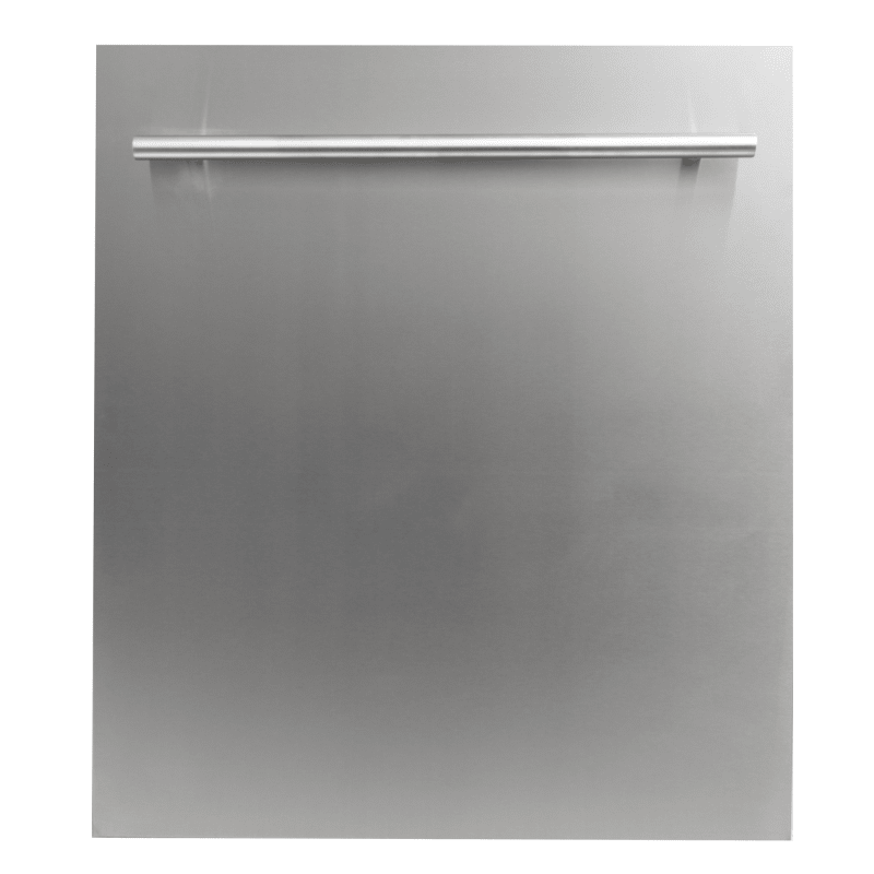 Zline DW-24 24 Inch Wide 20 Place Setting Energy Star Rated Built-In Fully Integrated Dishwasher with EcoWash Stainless Steel Sanitation and Waste