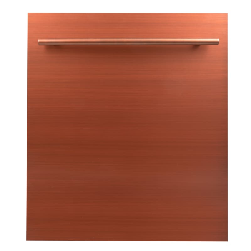 Zline DW-24 24 Inch Wide 20 Place Setting Energy Star Rated Built-In Fully Integrated Dishwasher with EcoWash Copper Sanitation and Waste Appliances