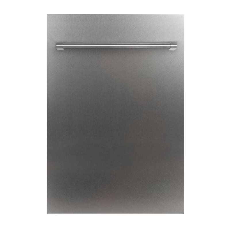 Zline DW-SS-H-18 18 Inch Wide 16 Place Setting Energy Star Rated Built-In Fully Integrated Dishwasher with Traditional Handle Style Snow Finished Stainless