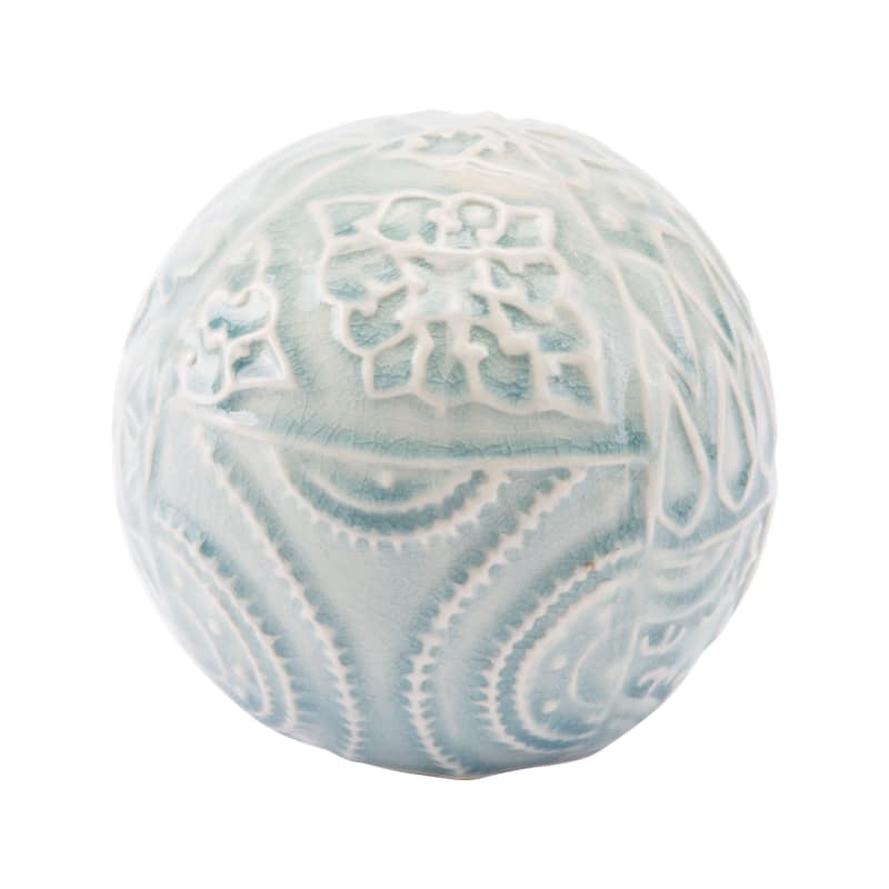 Zuo Modern A10130 Medallion Ceramic Orb