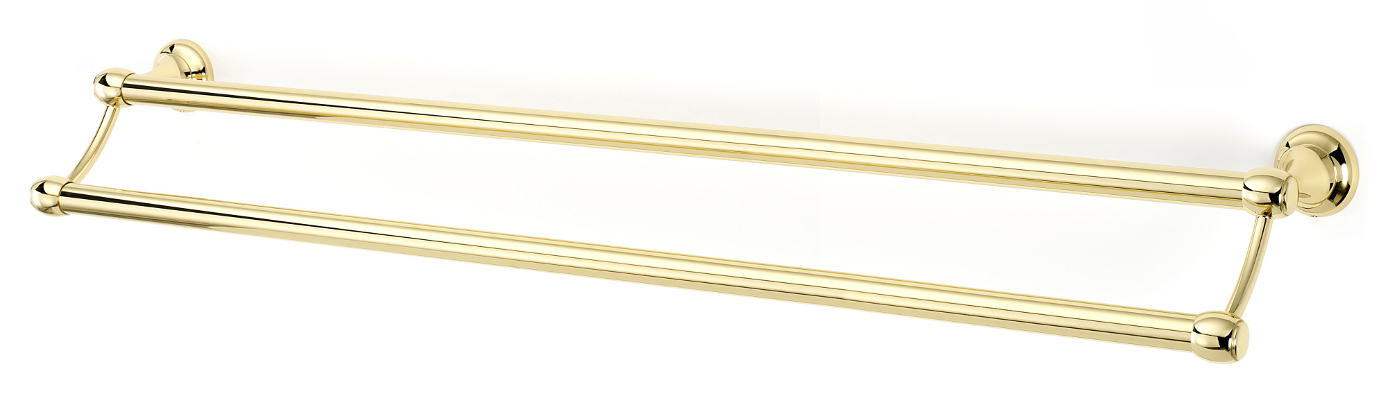 Alno A6625-30 Brass Royale 30"W Double Towel Bar