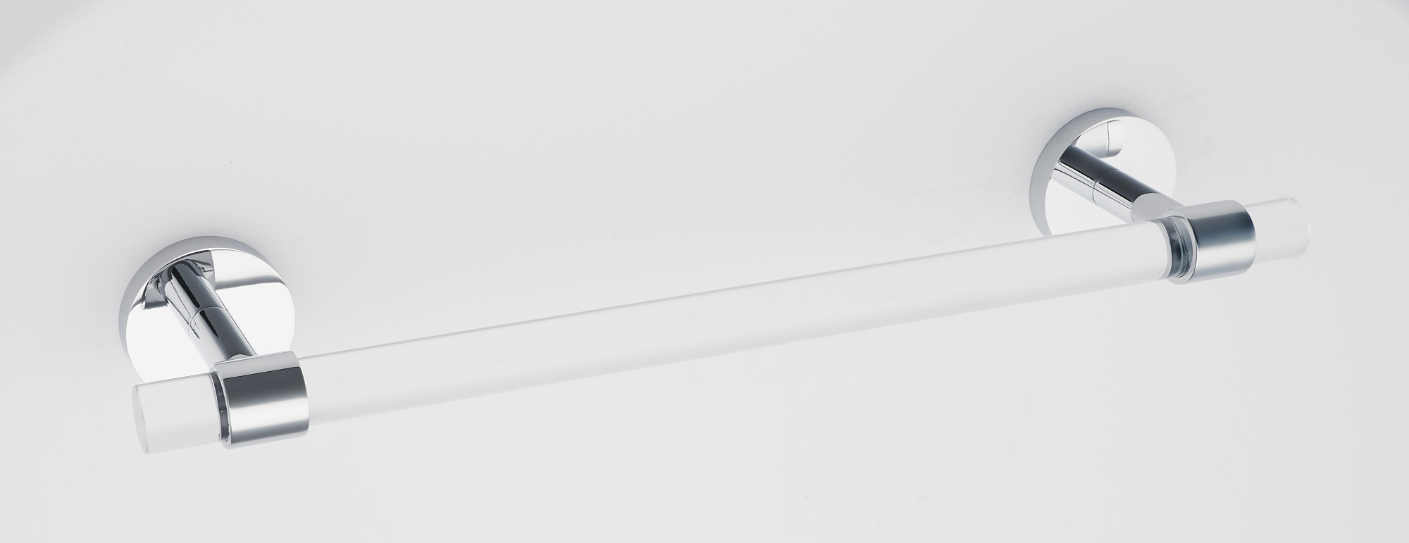 Alno A7220-12 Chrome Contemporary Acrylic 12"W Towel Bar | eBay