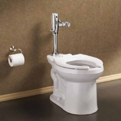 American standard 6065 161 chrome selectronic 1 6 gpf toilet