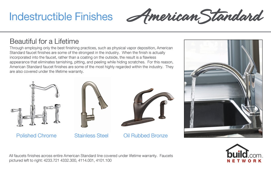 American Standard 4175 100 Chrome Colony Soft Pullout Kitchen