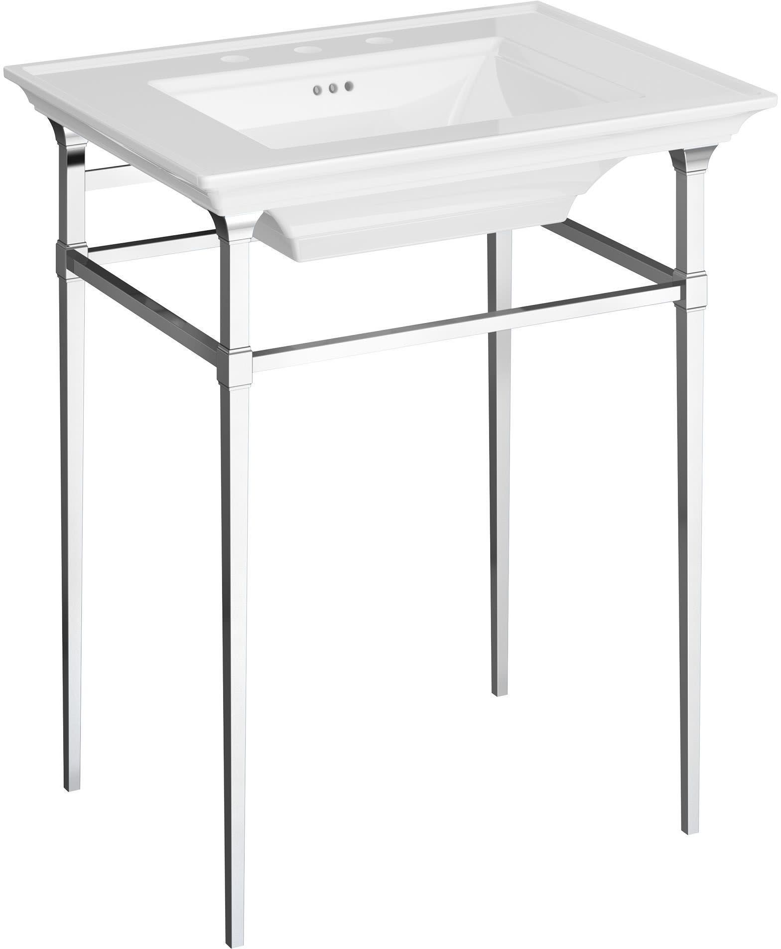 American Standard 8721.000 Chrome Town Square S Metal Lavatory Console