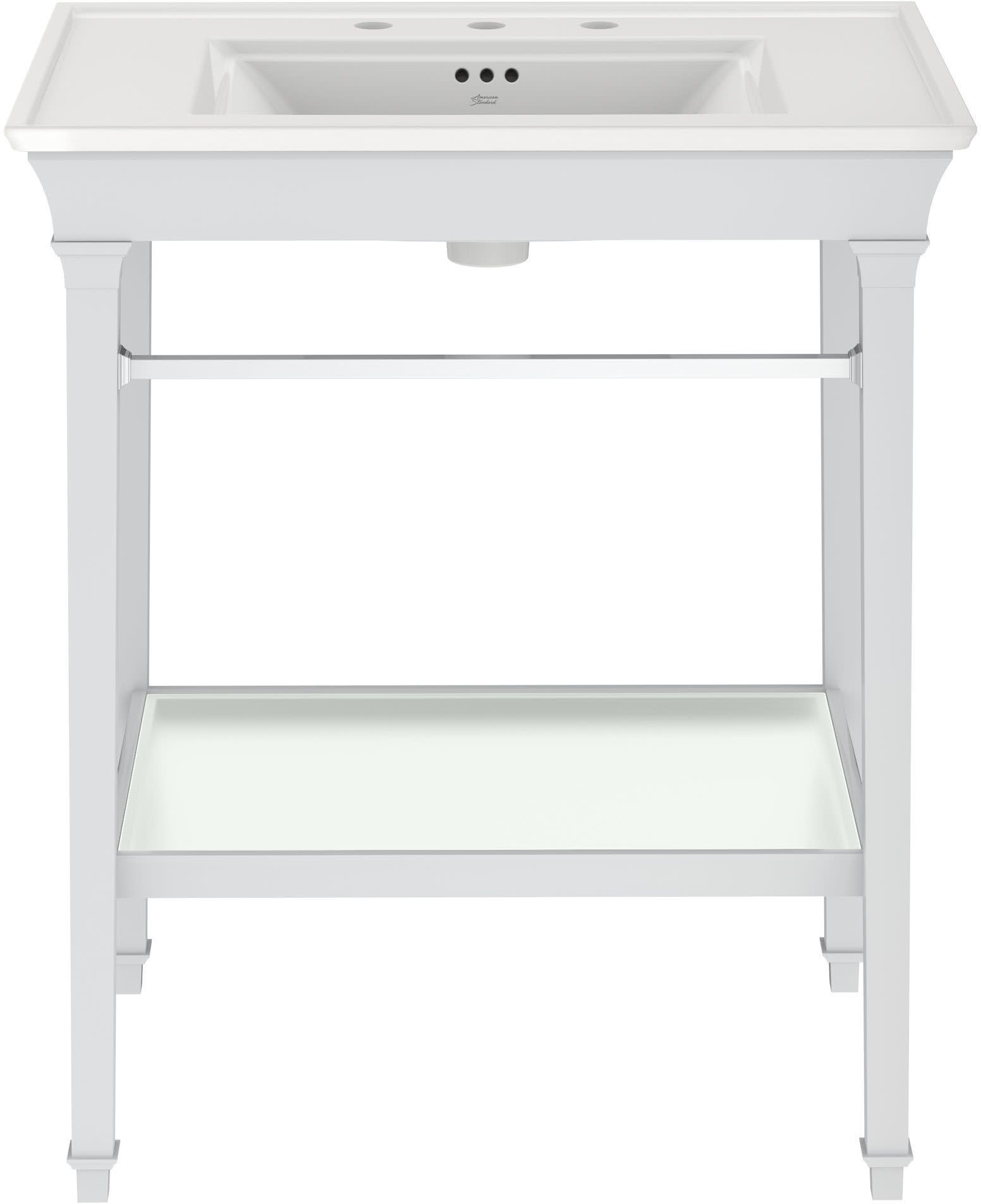 American Standard 9056.030 Town Square S Metal Lavatory Console White