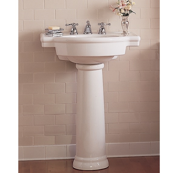 American Standard 0066.000 Pedestal Base Only (Sink Sold Separate) White eBay
