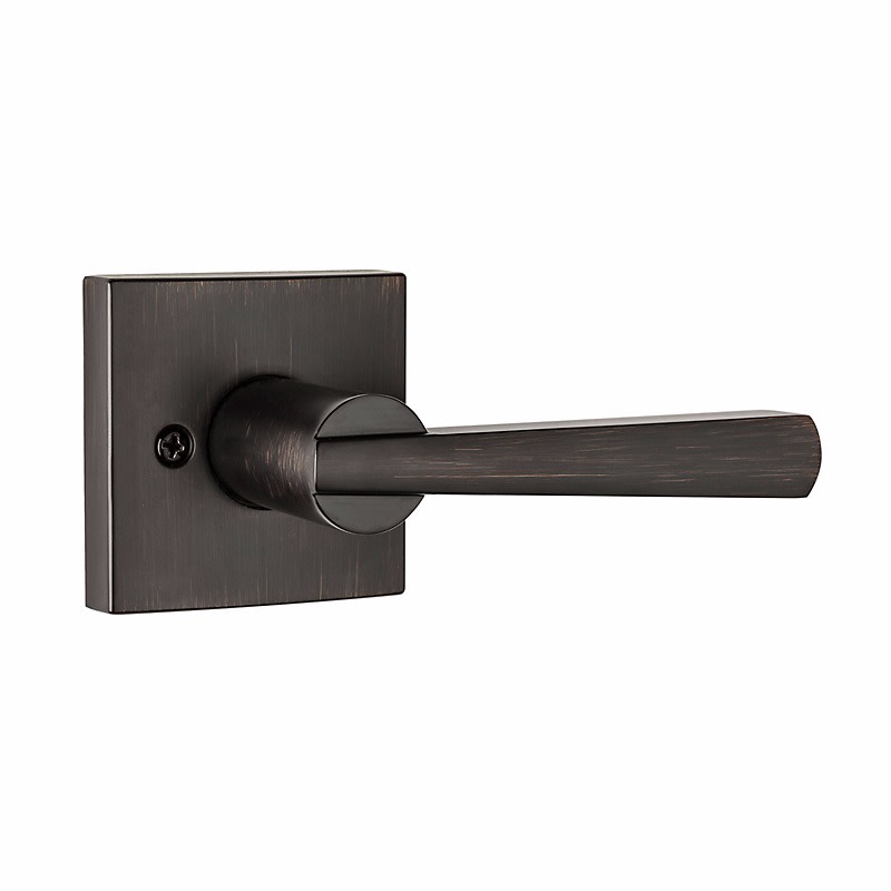 Baldwin 351spl Sqr Spyglass Non Turning One Sided Dummy Door Lever