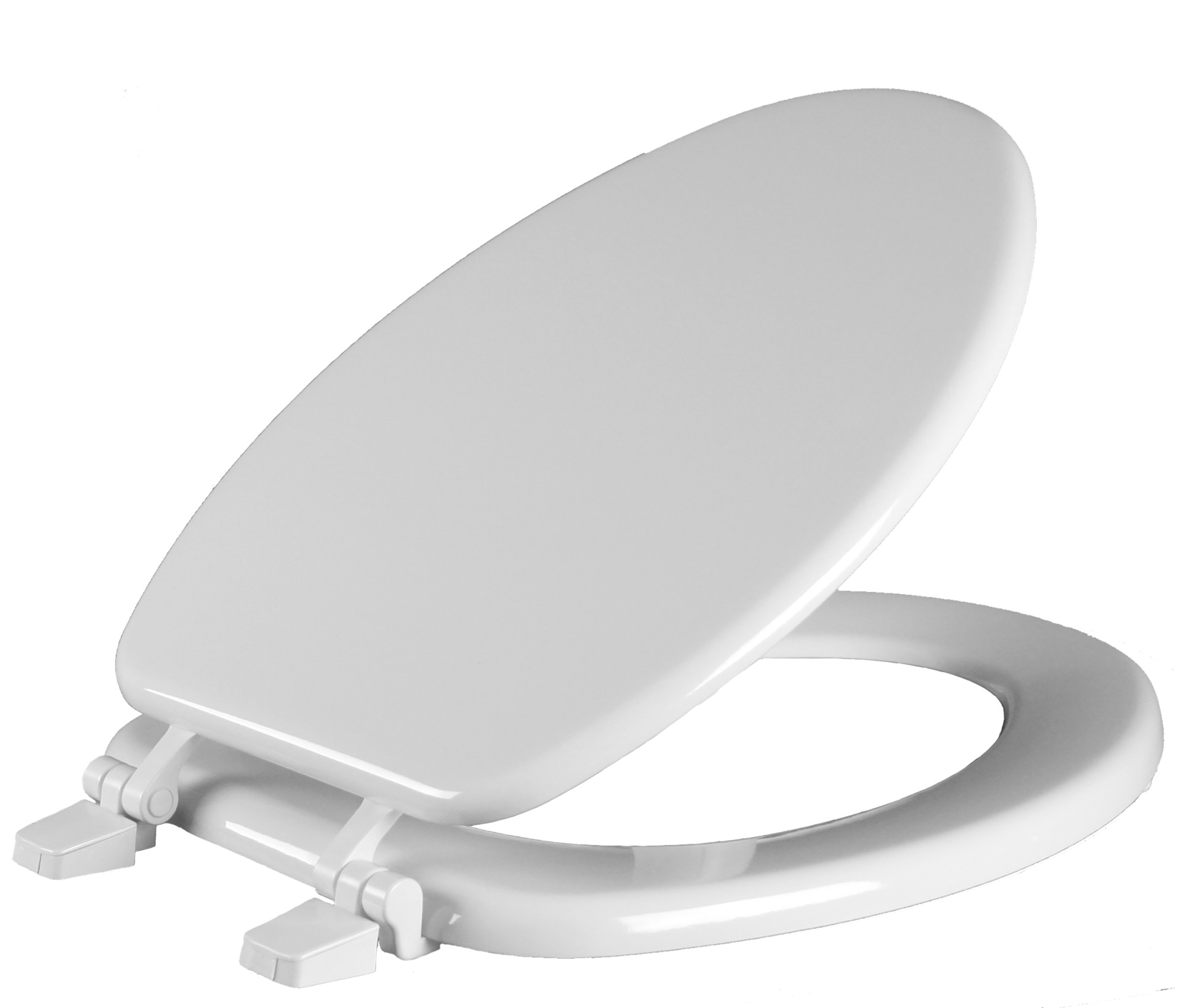 Bemis 1400TTA White Elongated Molded Wood Toilet Seat 73088126825 eBay