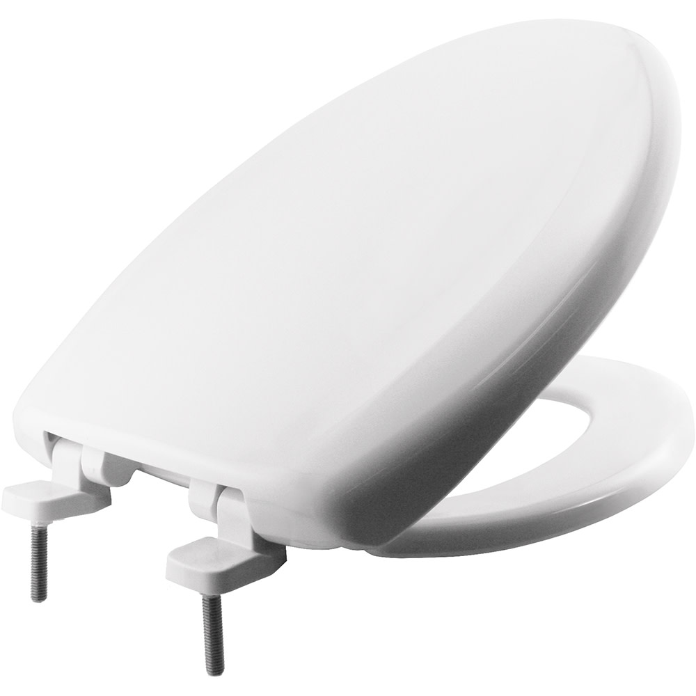 Bemis 7900TDGSL White Elongated Bowl Closed Front Toilet Seat With Cover eBay
