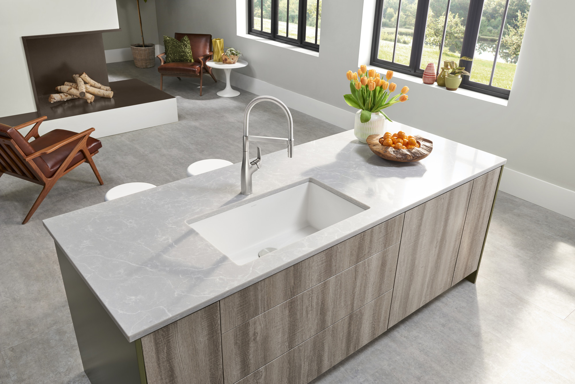 blanco silgranit kitchen sink undermount and drop in