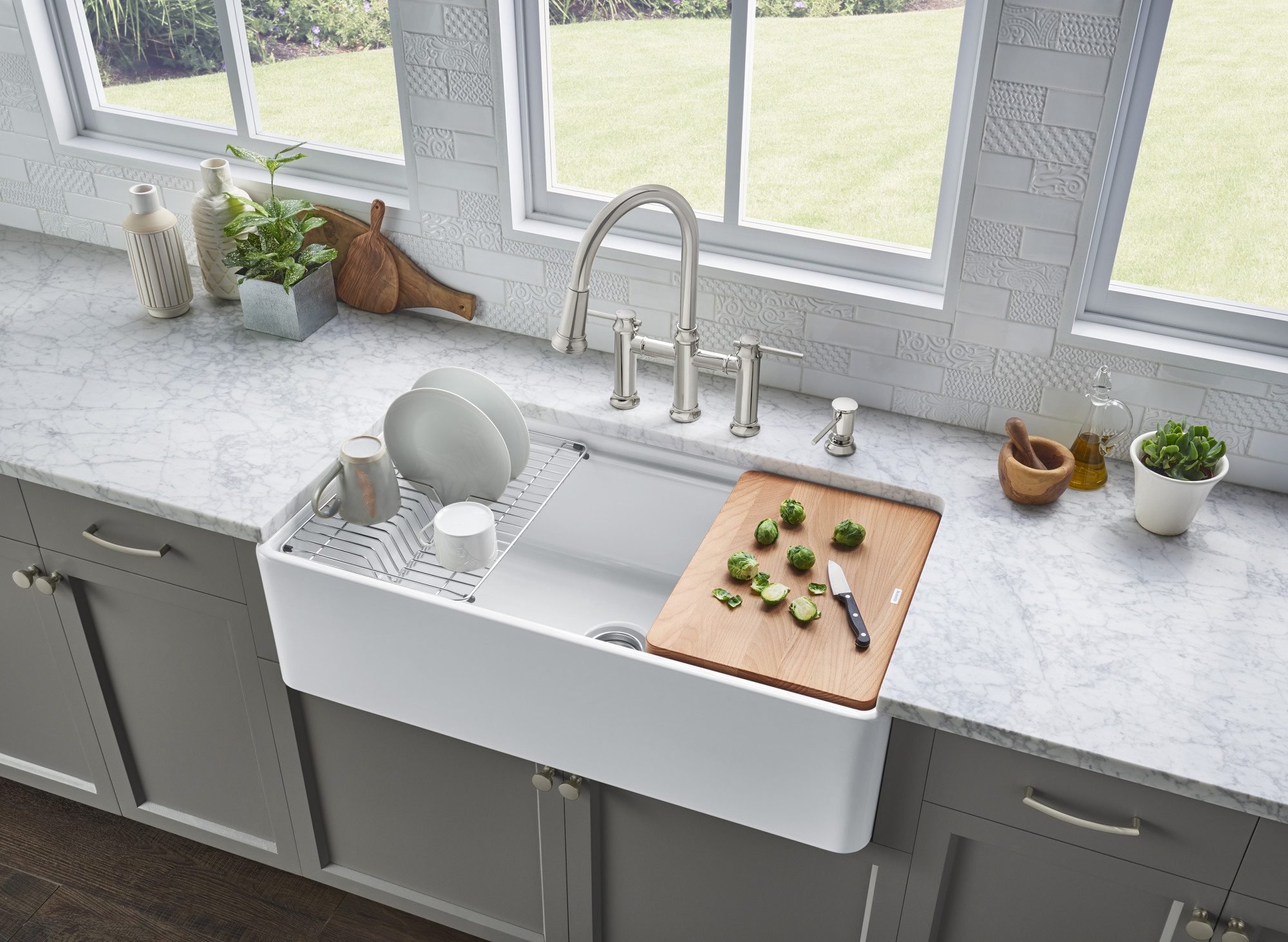 white kitchen sink clearance