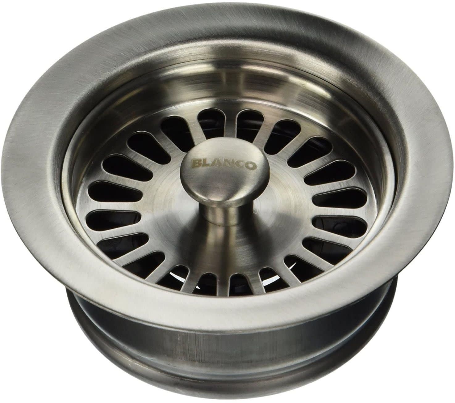 Blanco 441096 41/2" Disposal Flange Trim Insert and Strainer Stainless Steel eBay