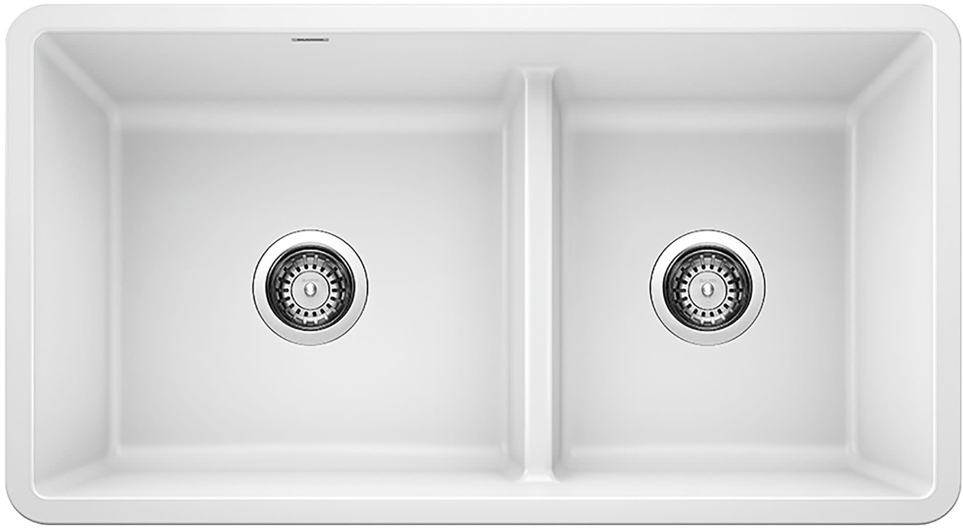 blanco double basin composite kitchen sink