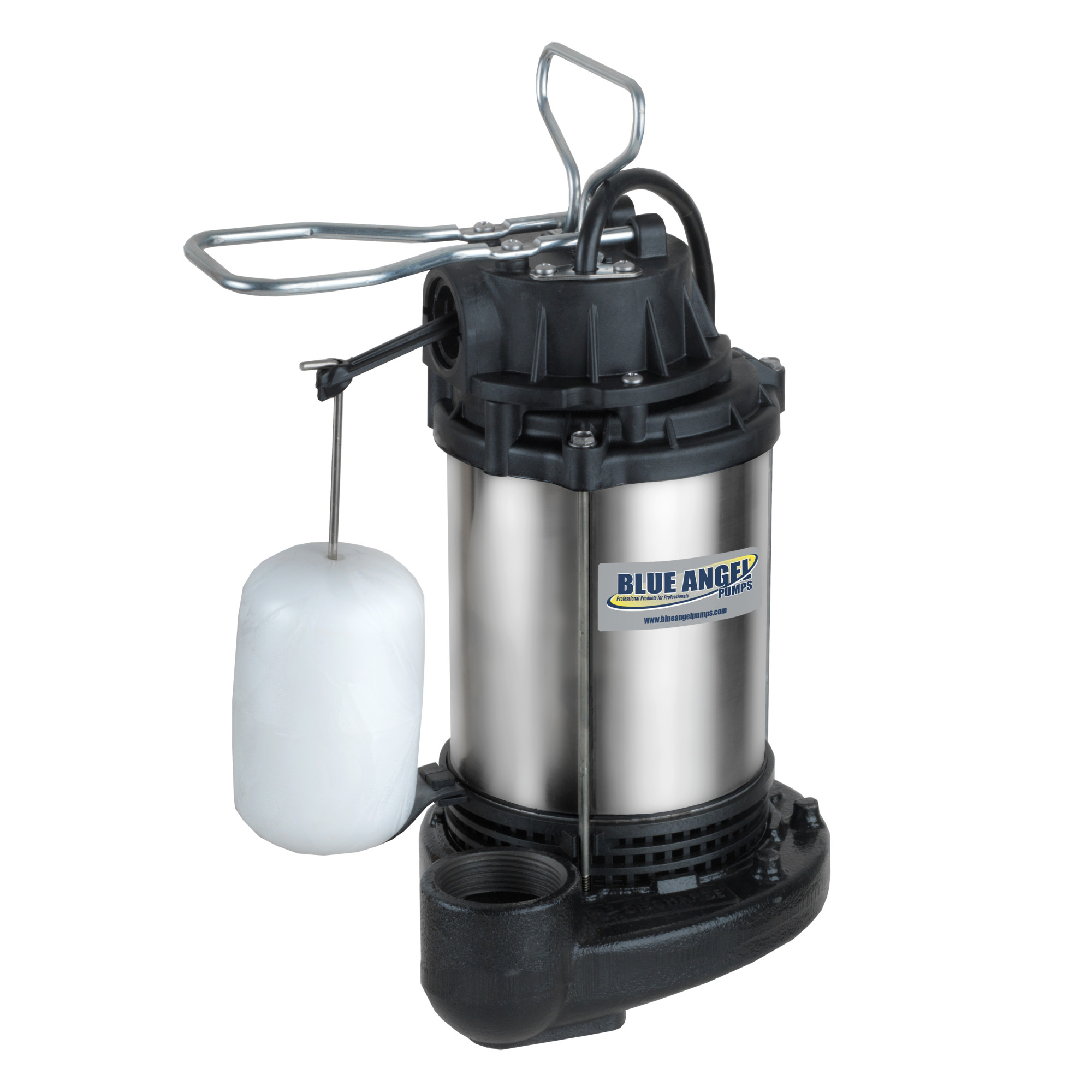 Blue Angel SSF50S 1/2 Hp Cast Iron Submersible Sump Pump With Automatic
