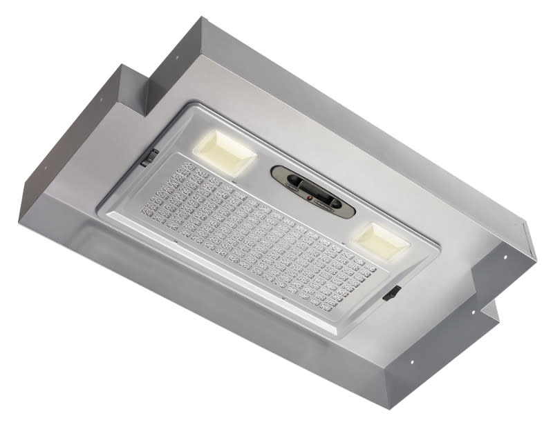 Broan PM390 240 390 CFM Custom Range Hood Insert Silver