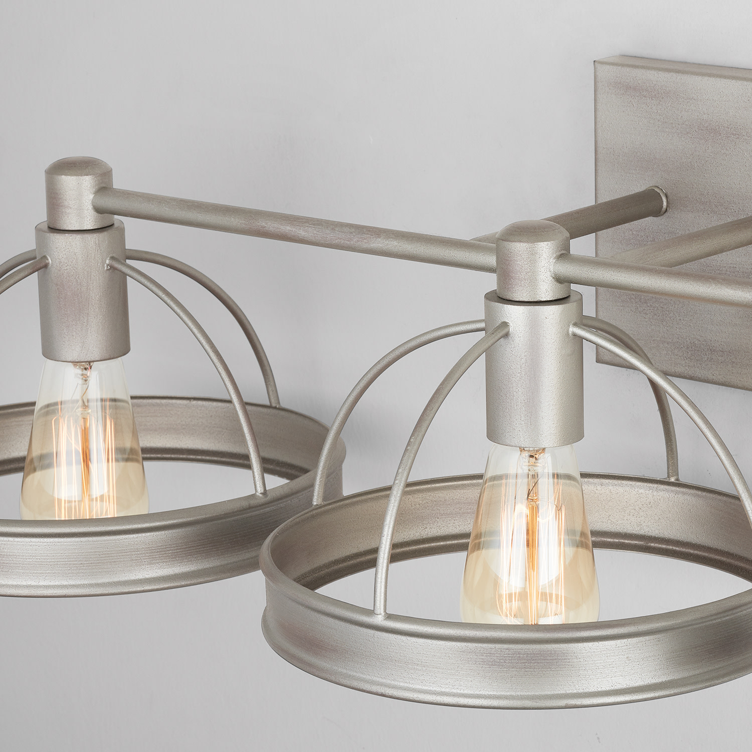 Capital Lighting 138431 3 Light 30"W Bathroom Vanity Light - Grey | eBay