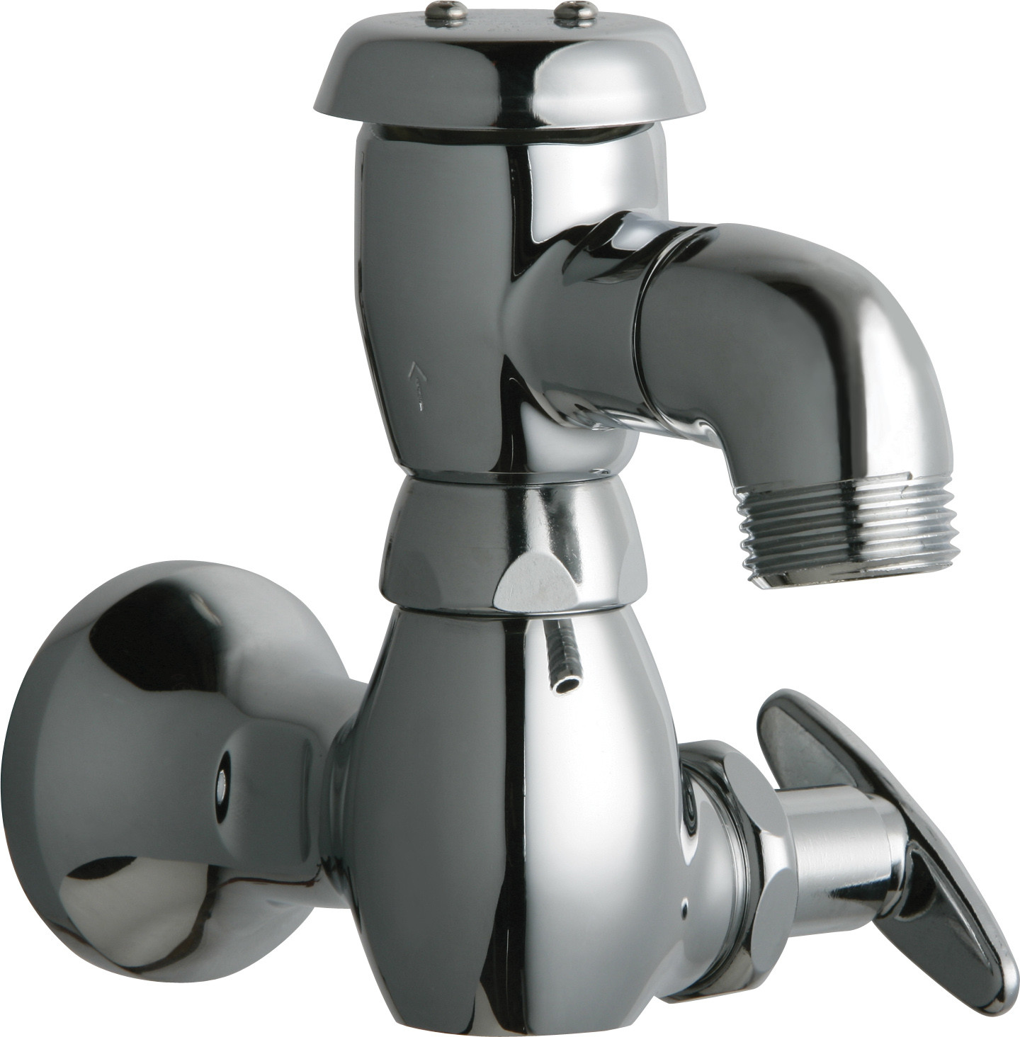 Chicago Faucets 952 Wall Mounted Hose Faucet Chrome 611943183257 eBay
