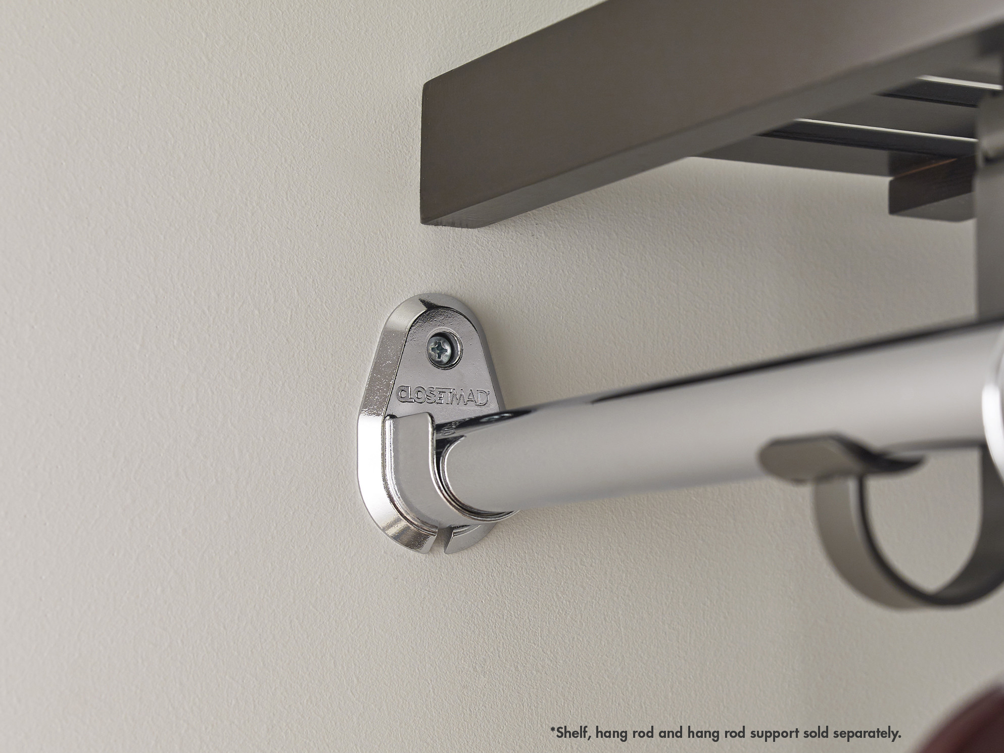 ClosetMaid 141300 Premium Wood Shelving Open Top Closet Rod Chrome eBay