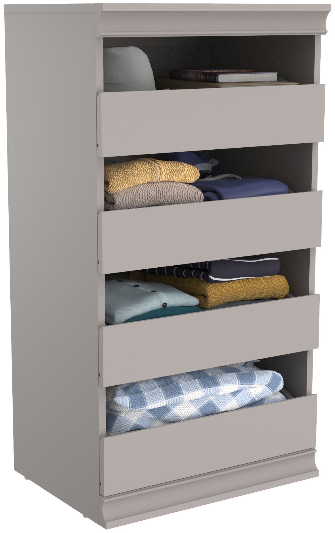 ClosetMaid 21MCDR Modular Closet System 4 Drawer Unit