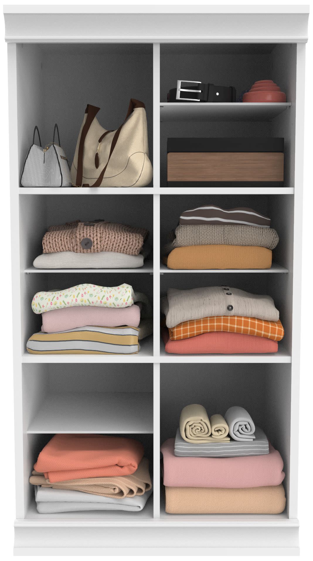 ClosetMaid 21MCDS Modular Closet System Adjustable Divided Shelf