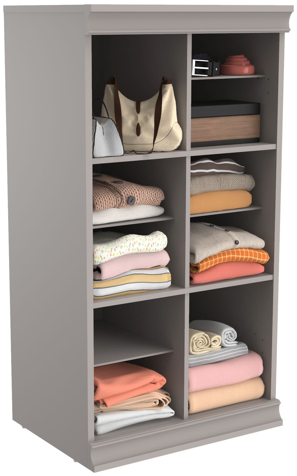 ClosetMaid 21MCDS Modular Closet System Adjustable Divided Shelf