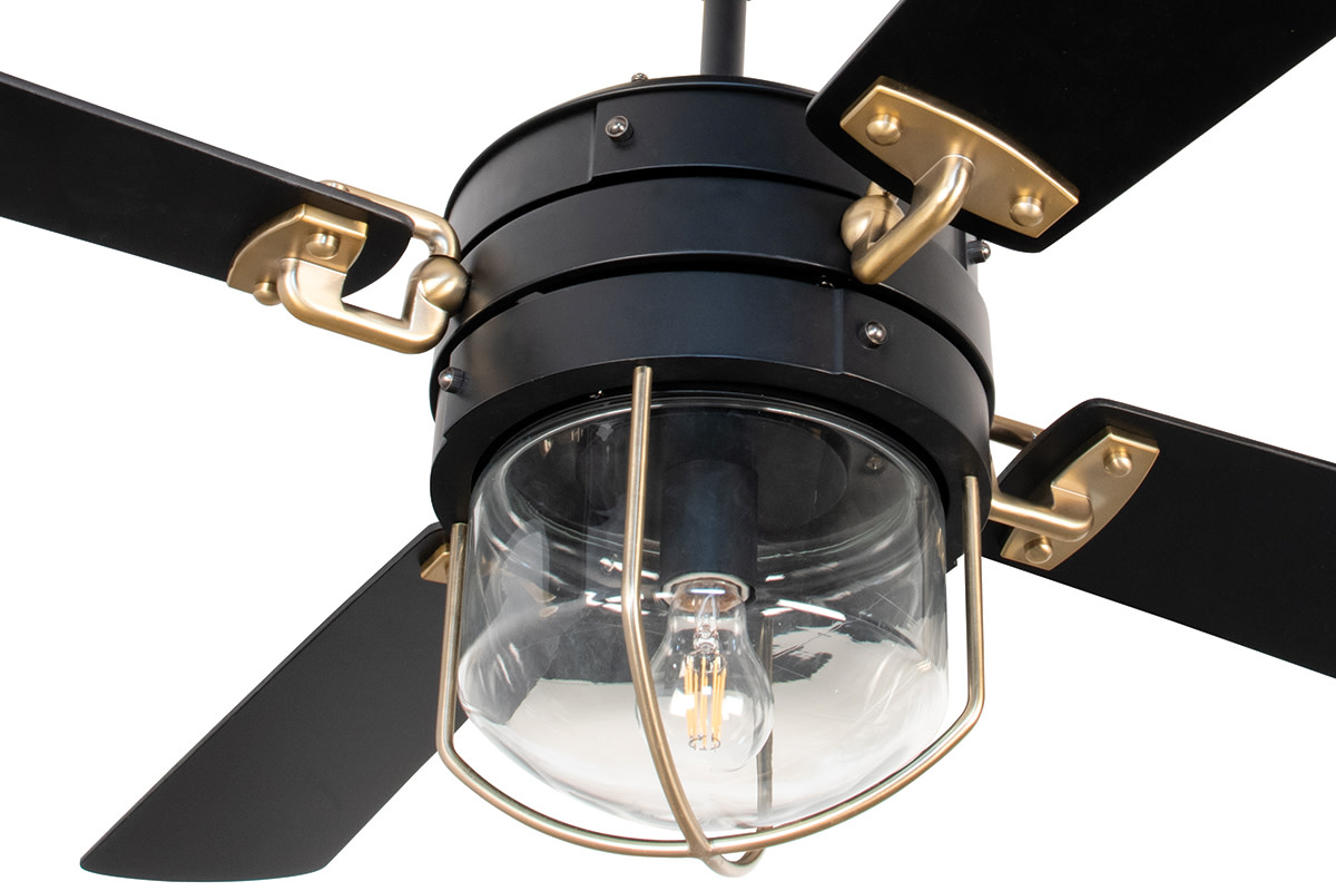 Craftmade NOL524 Nola 52" 4 Blade Ceiling Fan - Blades - Black | eBay