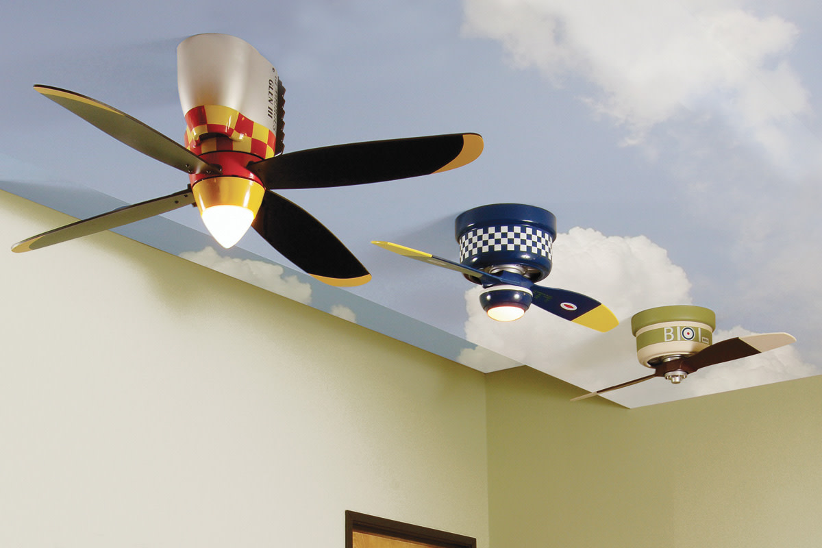 Craftmade Sopwith Camel Youth Fans 42 2 Blade Flush Mount Indoor