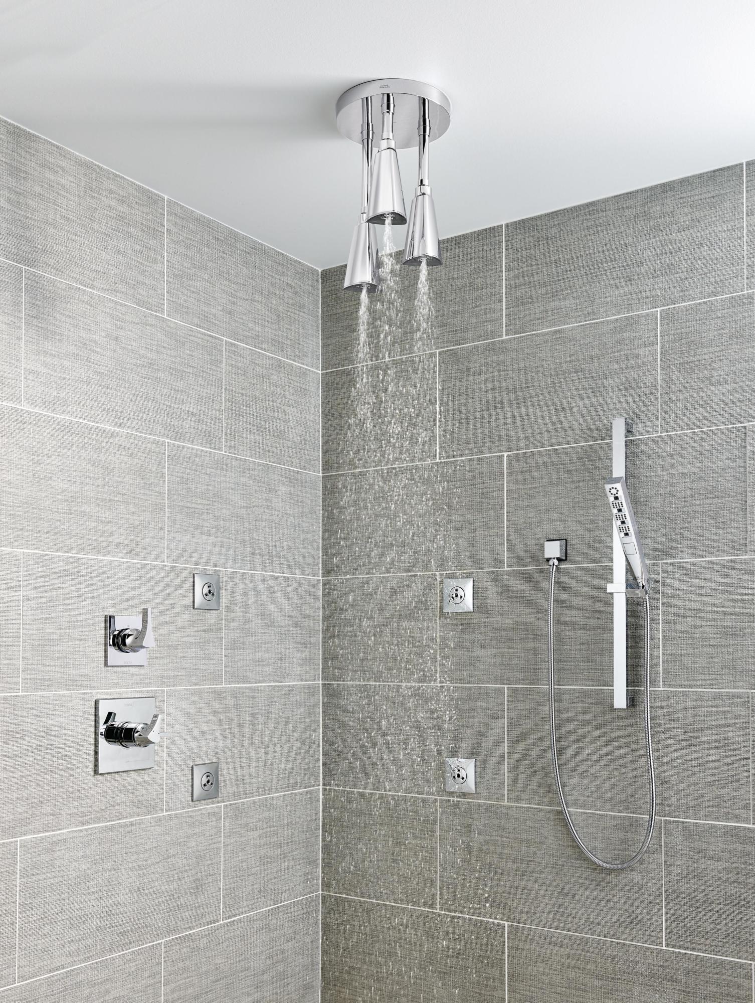 Delta 51140 Zura 1.75 GPM Multi Function Hand Shower Package - Chrome