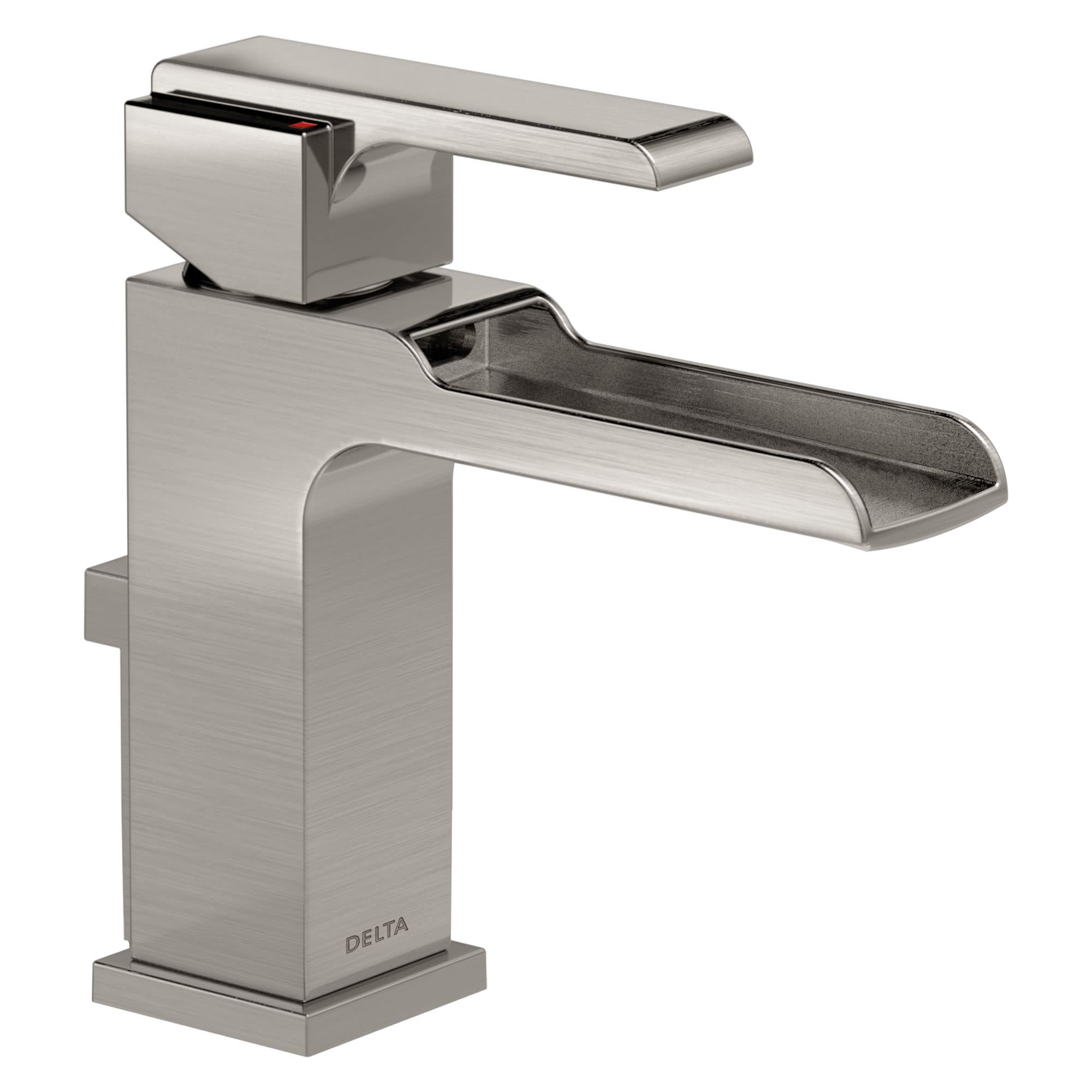 Delta 568LFMPU Ara 1.2 GPM 1 Hole Waterfall Bathroom Faucet